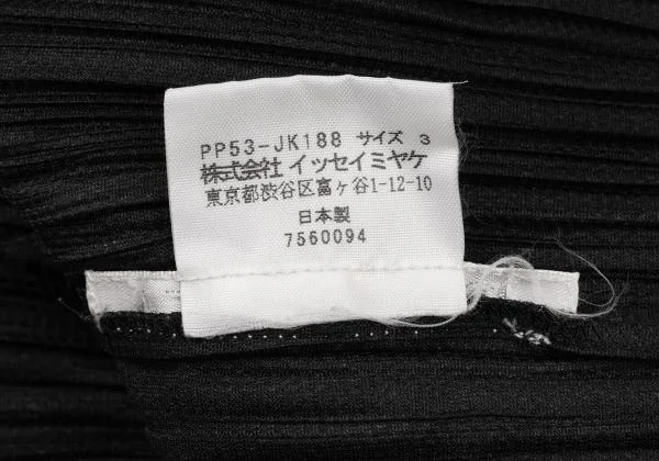 PLEATS PLEASE Hight Neck Long Sleeve T shirt K-151137_011