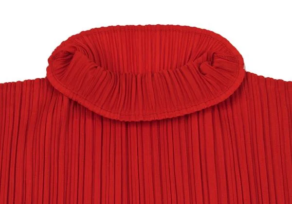 PLEATS PLEASE High Neck Long Sleeve Top K-151139_006