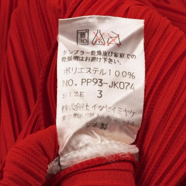 PLEATS PLEASE High Neck Long Sleeve Top K-151139_016