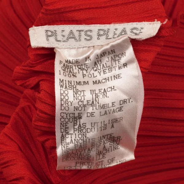 PLEATS PLEASE High Neck Long Sleeve Top K-151139_017