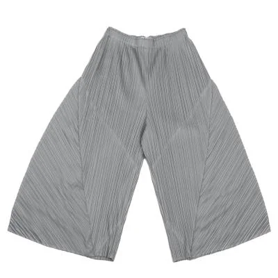 PLEATS PLEASE Bias Switching Wide Pants