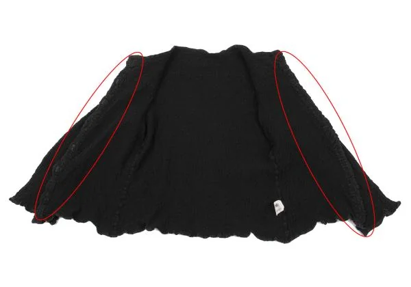 イッセイミヤケ ミーISSEY MIYAKE me カリフラワーノーカラー