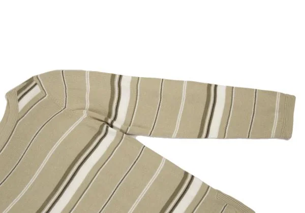 Mademoiselle NON NON Cotton Striped Knit Sweater K-151195_004