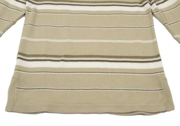 Mademoiselle NON NON Cotton Striped Knit Sweater K-151195_006