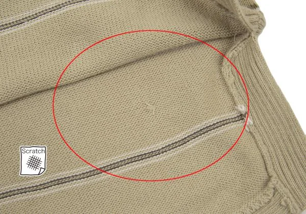 Mademoiselle NON NON Cotton Striped Knit Sweater K-151195_008