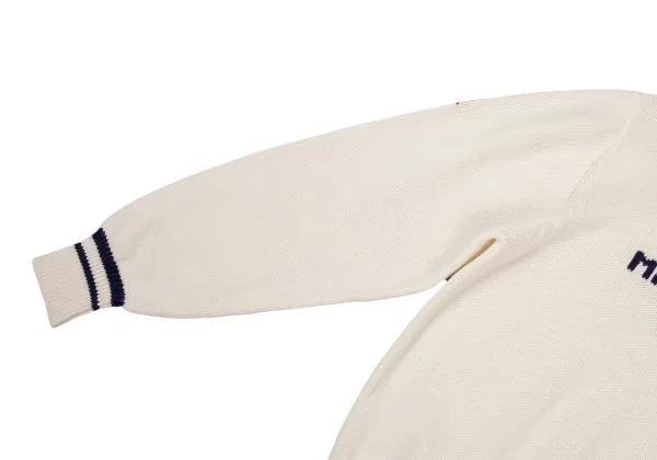 Mademoiselle NON NON SPORTS Lettering Crew Neck Knit Sweater K-151196_006