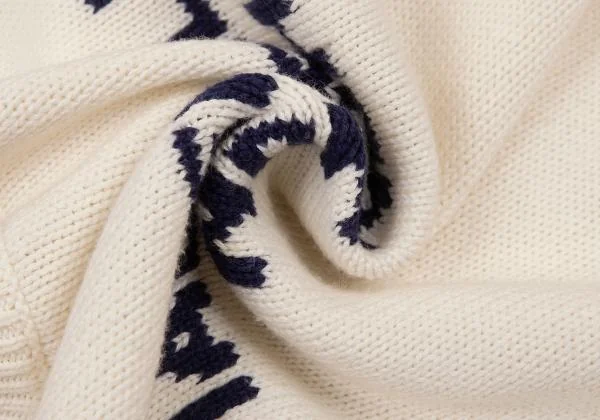 Mademoiselle NON NON SPORTS Lettering Crew Neck Knit Sweater K-151196_014