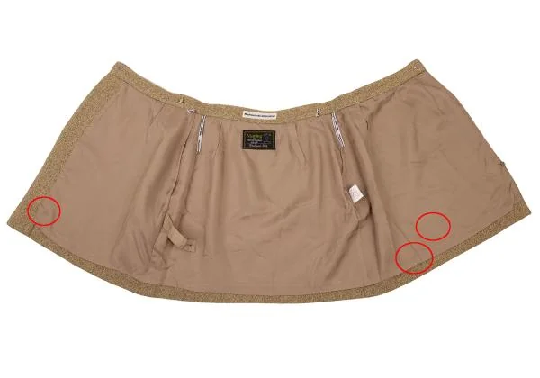 Mademoiselle NON NON Marling Silk Tweed Wrap Skirt K-151201_009