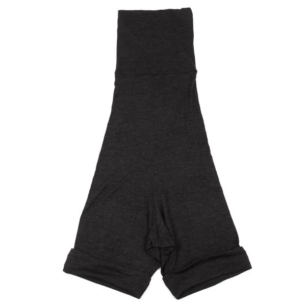 JUNYA WATANABE COMME des GARCONS Stretch Wide Dropped Crotch Pants Charcoal S-M K-151229_001