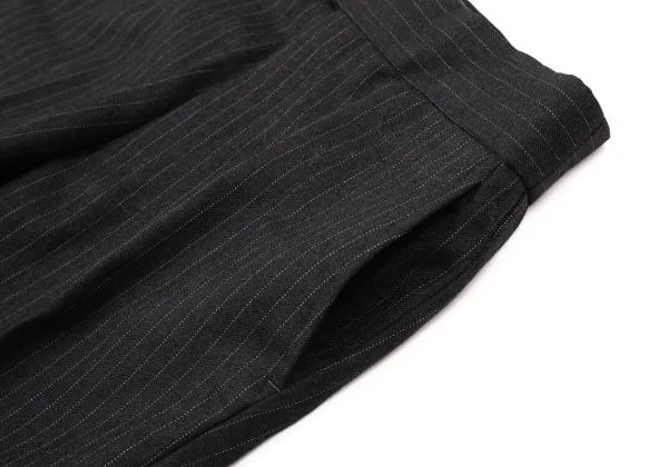 COMME des GARCONS Silk Blend Stripe Flare Pants K-151230_006