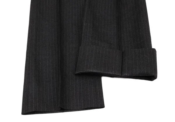 COMME des GARCONS Silk Blend Stripe Flare Pants K-151230_008