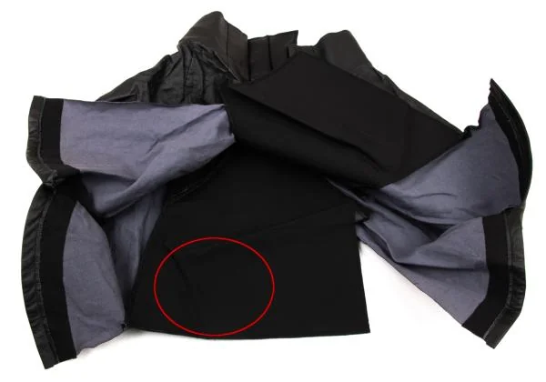 COMME des GARCONS Faux Leather Switching Skirt K-151242_007