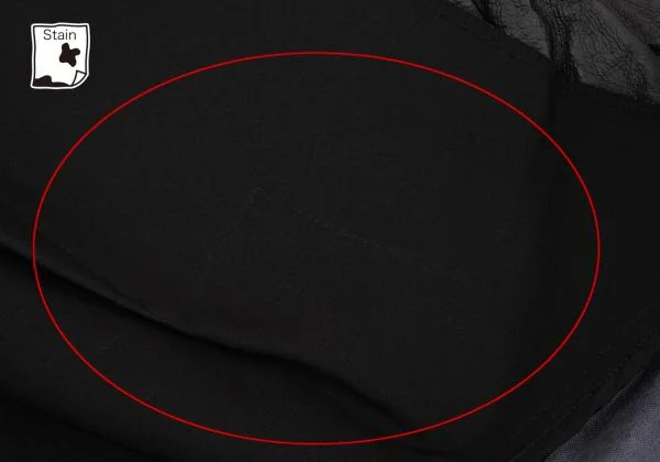 COMME des GARCONS Faux Leather Switching Skirt K-151242_008