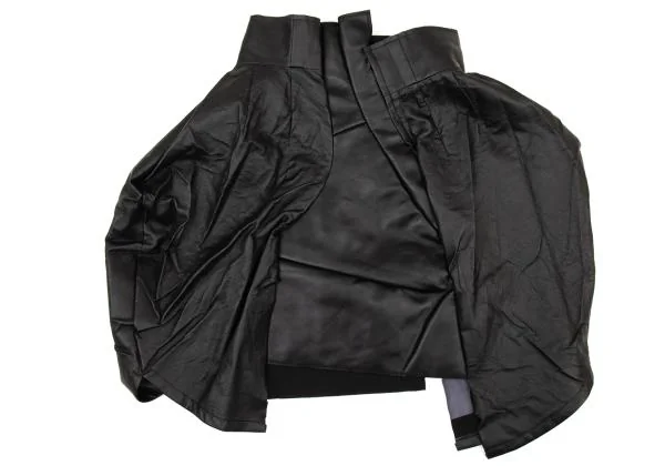 COMME des GARCONS Faux Leather Switching Skirt K-151242_009