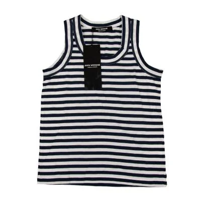 JUNYA WATANABE COMME des GARCONS Striped Sleeveless T-shirt