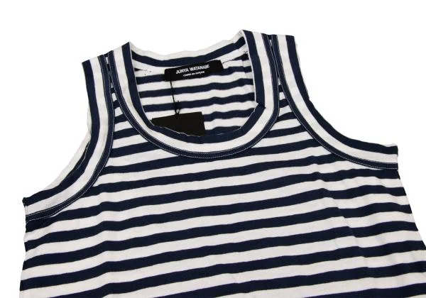 JUNYA WATANABE COMME des GARCONS Striped Sleeveless T-shirt K-151254_002