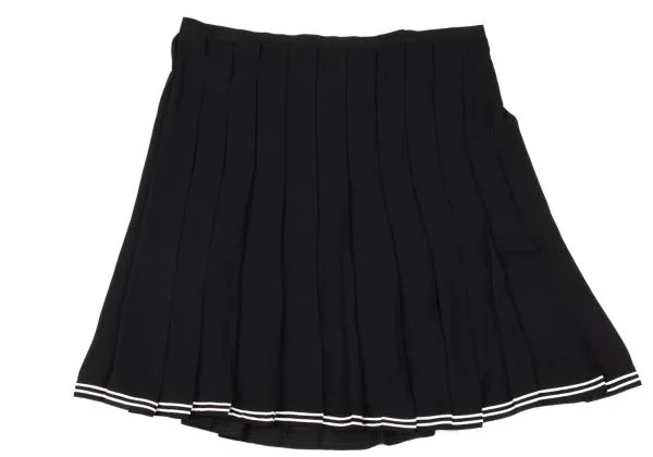 JUNYA WATANABE COMME des GARCONS Taped Hem Pleats Skirt K-151255_011