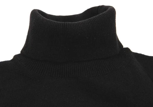 PLAY COMME des GARCONS Heart Patch Turtle Knit Wool Sweater K-151257_005