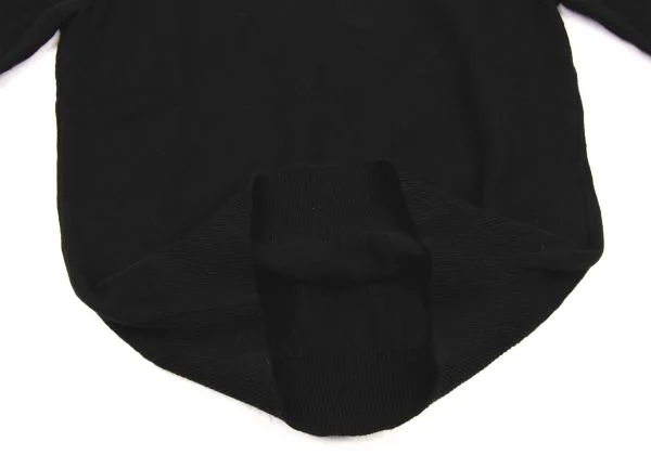 PLAY COMME des GARCONS Heart Patch Turtle Knit Wool Sweater K-151257_010