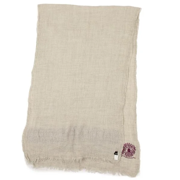 tricot COMME des GARCONS Wool Embroidery Design Fringe Stole K-151282_004