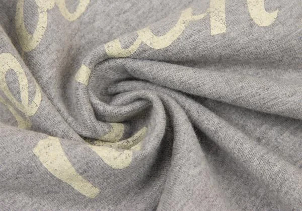 マドモアゼルノンノンMademoiselle NON NON コットンフロントロゴプリントカットソー グレー40L K-151291_011