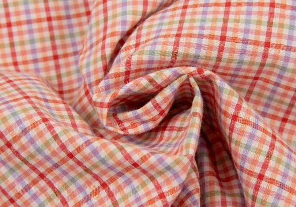 Mademoiselle NON NON Cotton Check Short Sleeve Shirt K-151292_013