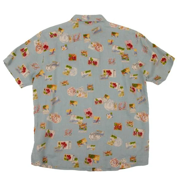 Mademoiselle NON NON Stamp Pattern Short Sleeve Shirt K-151293_013