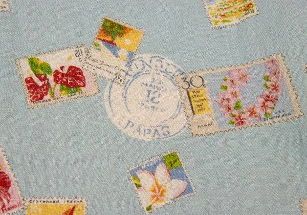 Mademoiselle NON NON Stamp Pattern Short Sleeve Shirt K-151293_014