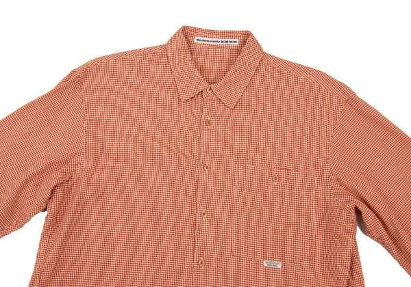 Mademoiselle NON NON Cotton Check Shirt K-151296_003