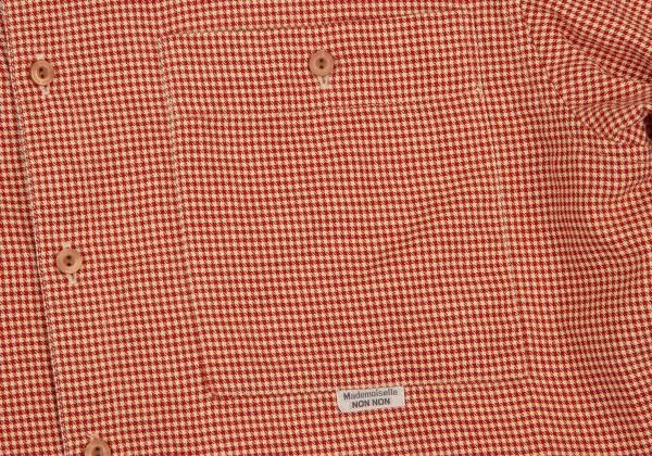 Mademoiselle NON NON Cotton Check Shirt K-151296_005