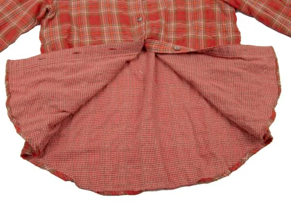 Mademoiselle NON NON Cotton Check Gauze Shirt K-151298_010