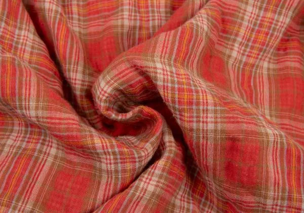 Mademoiselle NON NON Cotton Check Gauze Shirt K-151298_012