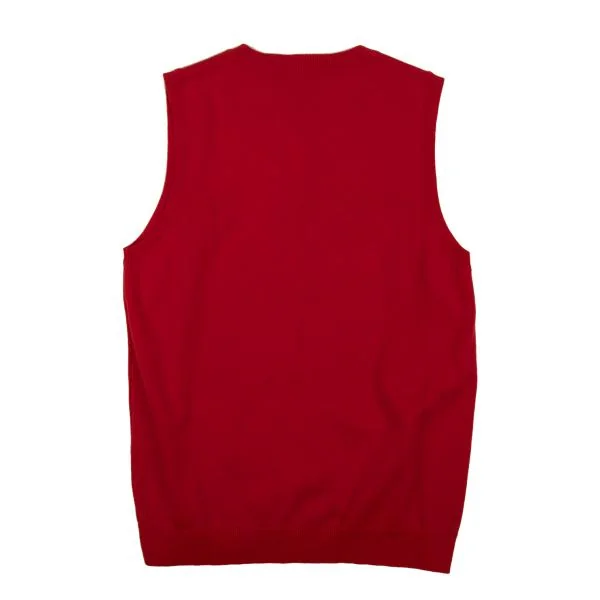 Mademoiselle NON NON Flag Embroidered Knit Vest K-151299_010