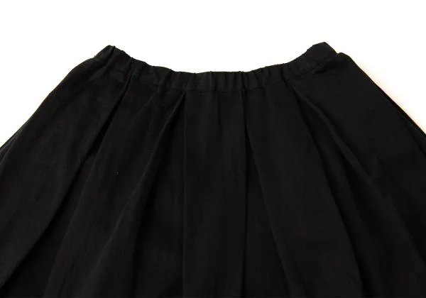 Mademoiselle NON NON Cotton Nylon Flare Skirt K-151306_003