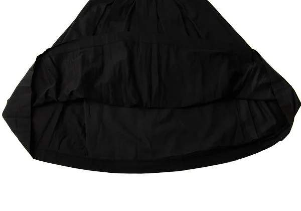 Mademoiselle NON NON Cotton Nylon Flare Skirt K-151306_006