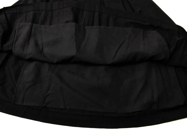 Mademoiselle NON NON Cotton Nylon Flare Skirt K-151306_007