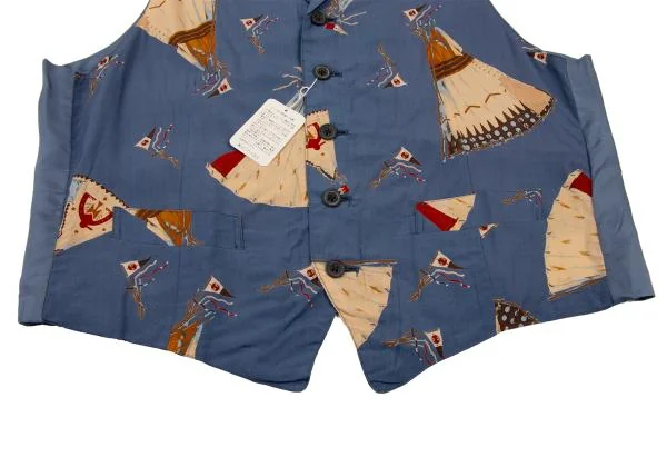 Karl Helmut Tipi Printed Rayon Vest K-151350_005