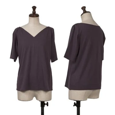 JURGEN LEHL Wool Silk V Neck T Shirt