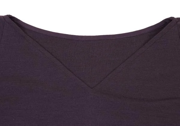 JURGEN LEHL Wool Silk V Neck T Shirt K-151369_004