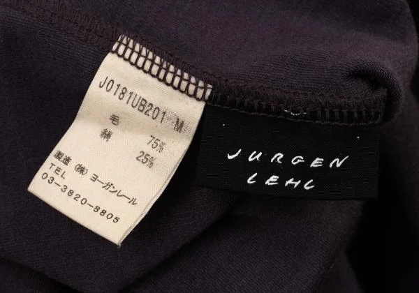 JURGEN LEHL Wool Silk V Neck T Shirt K-151369_012