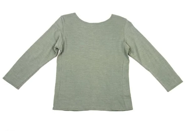 JURGEN LEHL Wool Silk 3/4 Sleeves Shirt K-151370_009