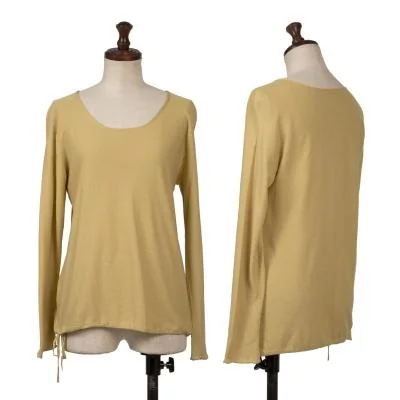 JURGEN LEHL Silk Linen Draw Code T Shirt