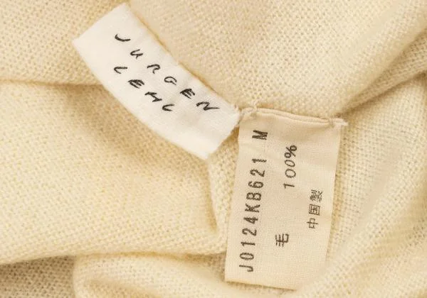 JURGEN LEHL Wool V Neck Knit Top K-151372_015