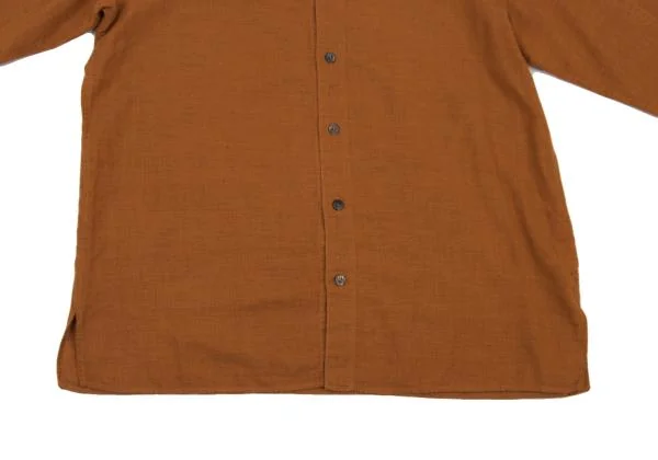 JURGEN LEHL Cotton Wool Open Collar Shirt K-151377_009
