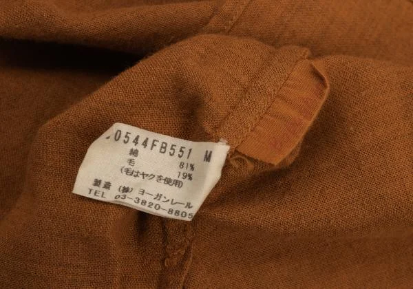JURGEN LEHL Cotton Wool Open Collar Shirt K-151377_015