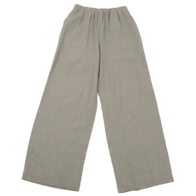 JURGEN LEHL Linen Silk Straight Pants