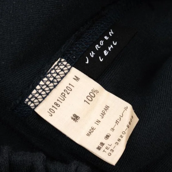 JURGEN LEHL Cotton Curve Switching Sweat Pants K-151392_010