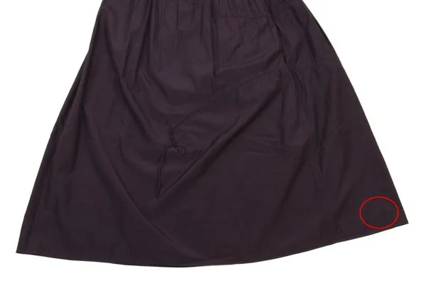 JURGEN LEHL Silk Cotton Cord Design Skirt K-151395_008