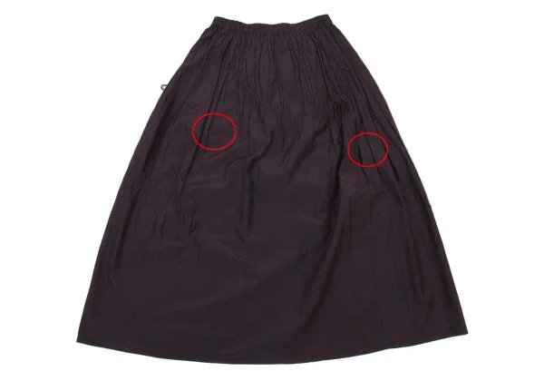 JURGEN LEHL Silk Cotton Cord Design Skirt K-151395_012