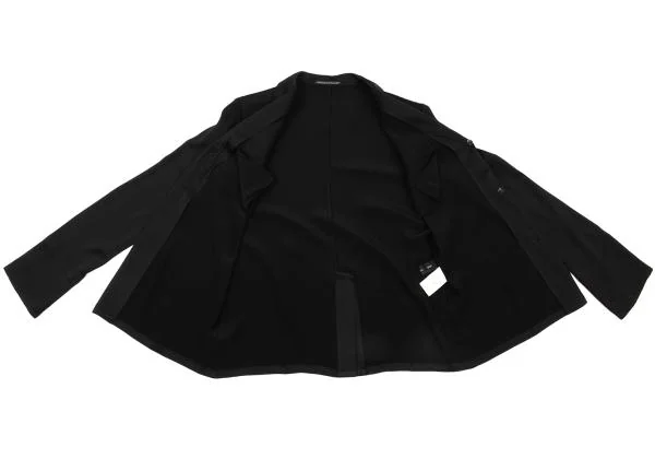 Yohji Yamamoto NOIR Silk Snap Button Jacket & Skirt K-151417_006